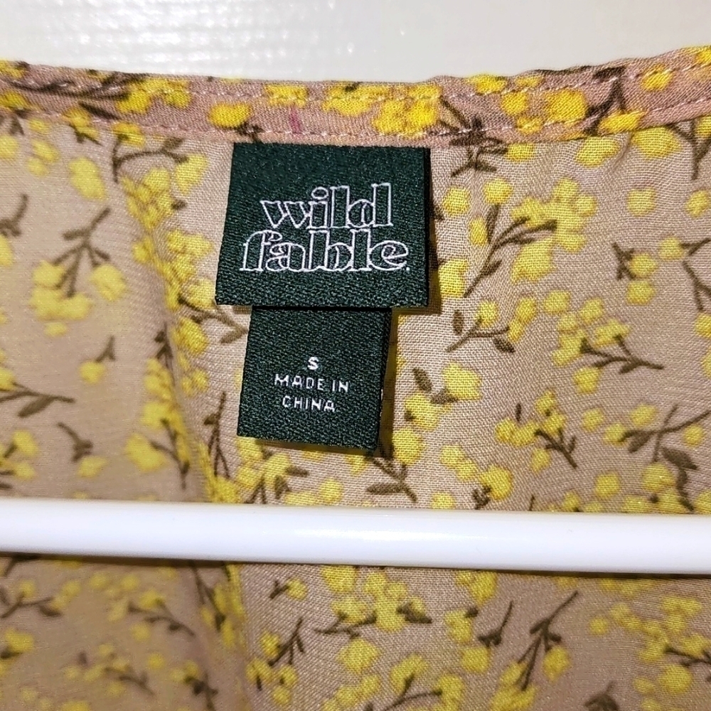 Wild Fable sheer maxi dress Sz S - Picture 6 of 11